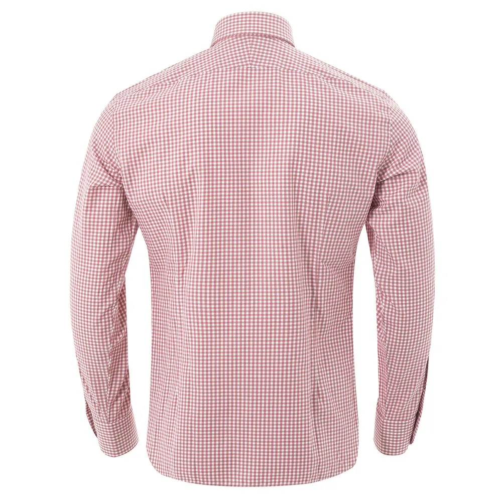 Elegant Cotton Pink Men's Shirt sold by Louxly product image thumbnail 2