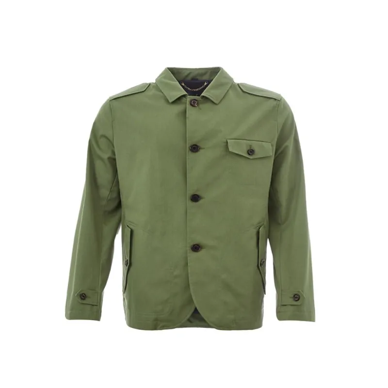 Army Polyester Sealup Jacket sold by Louxly