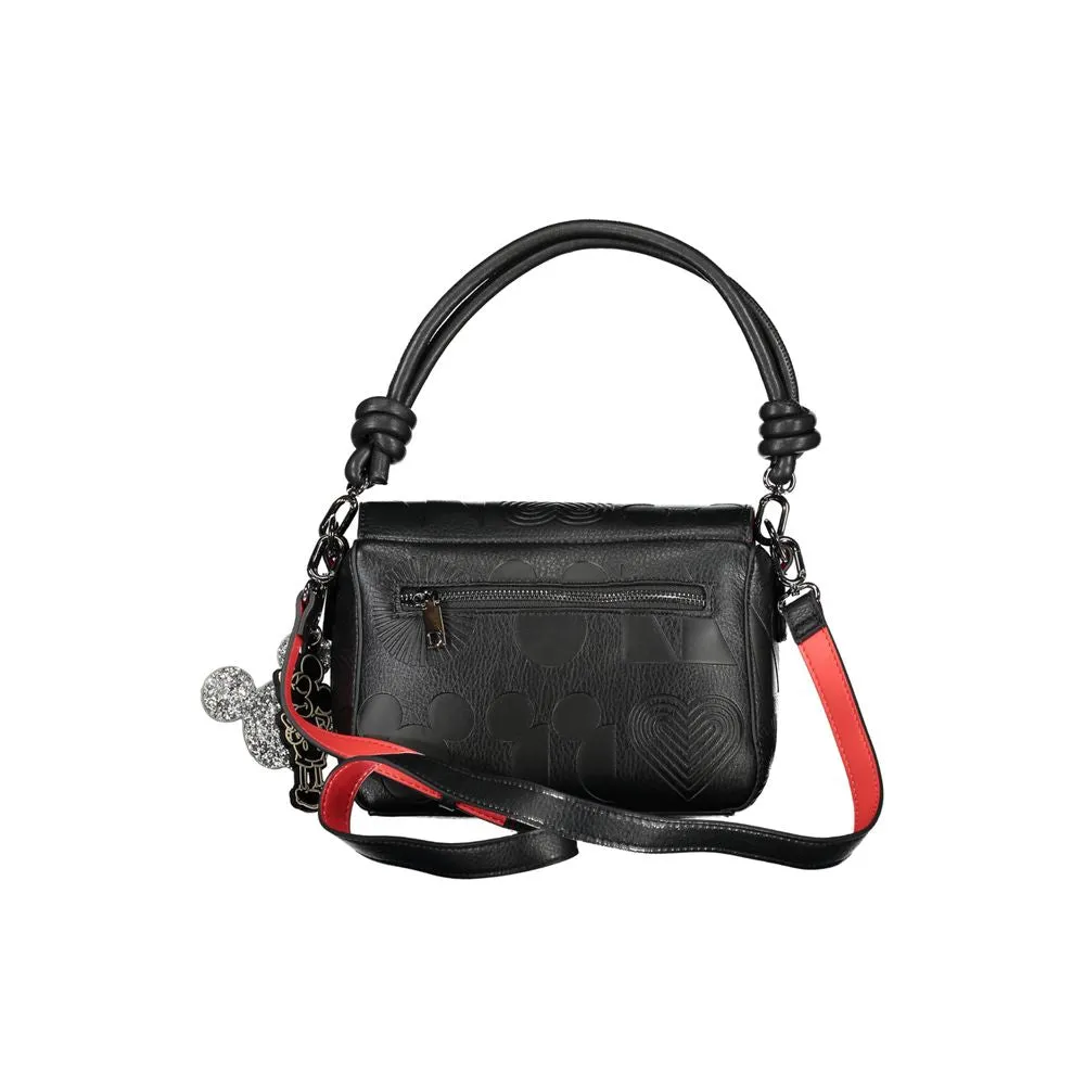 Black Polyethylene Handbag sold by Louxly product image thumbnail 2