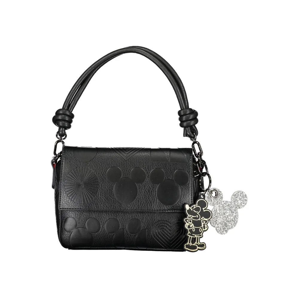 Black Polyethylene Handbag sold by Louxly