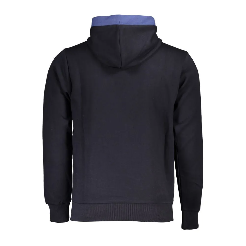 Classic Blue Contrast Hooded Sweatshirt sold by Louxly product image thumbnail 2