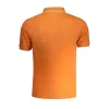 Orange Cotton Polo Shirt sold by Louxly