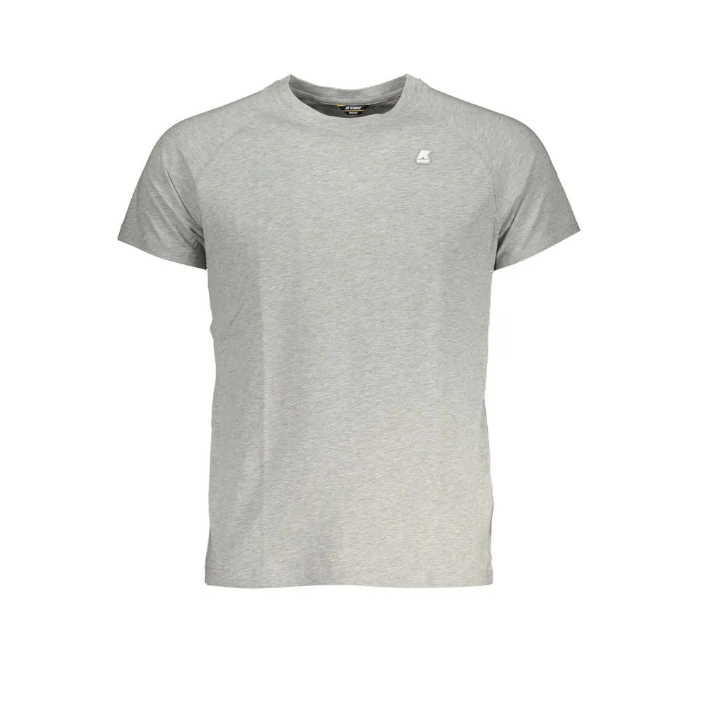 Gray Cotton T-Shirt sold by Louxly