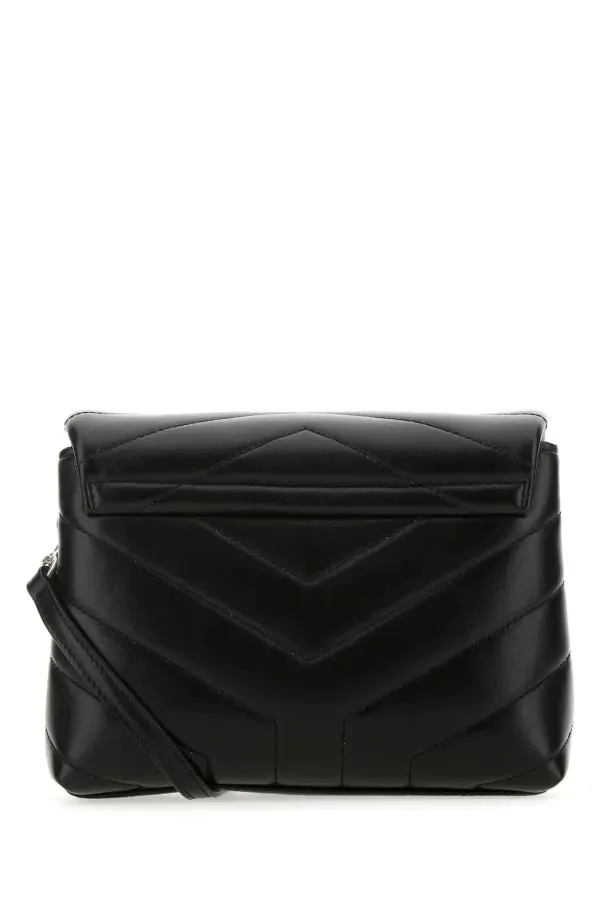Black Leather Toy Loulou Crossbody Bag sold by Louxly product image thumbnail 3