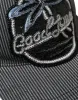 Black Cotton Embellished Baseball Hat Men sold by Louxly