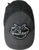 Black Cotton Embellished Baseball Hat Men sold by Louxly