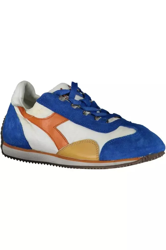 Blue Leather Women Sneaker sold by Louxly product image thumbnail 2