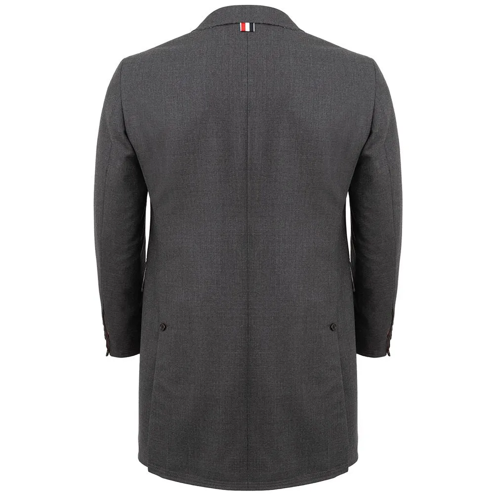 Classic Gray Wool Jacket sold by Louxly product image thumbnail 2