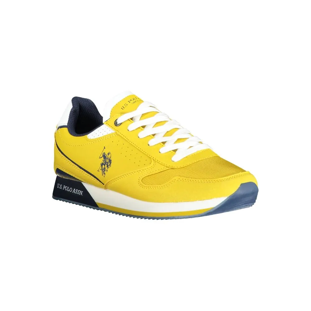 Yellow Polyester Men Sneaker sold by Louxly product image thumbnail 2