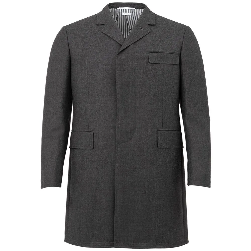 Classic Gray Wool Jacket sold by Louxly