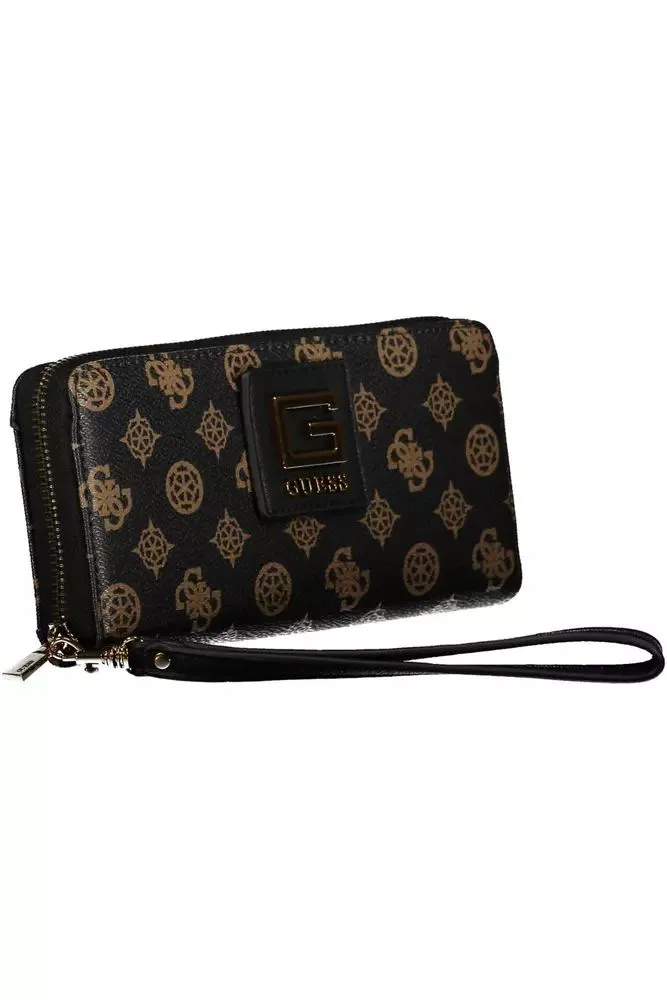 Chic Brown Polyethylene Multi-Compartment Wallet sold by Louxly product image thumbnail 3