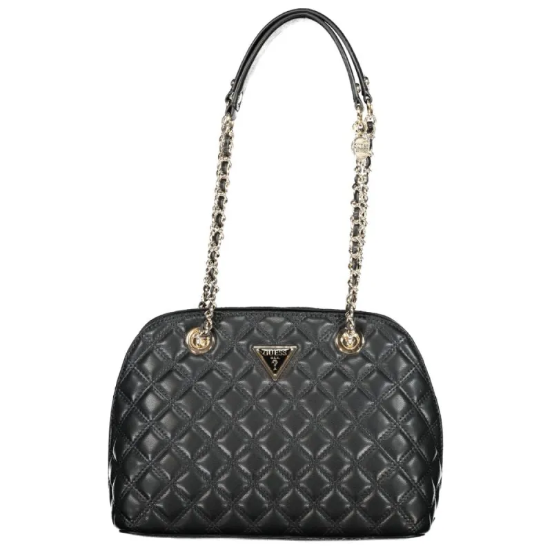 Black Polyethylene Handbag sold by Louxly