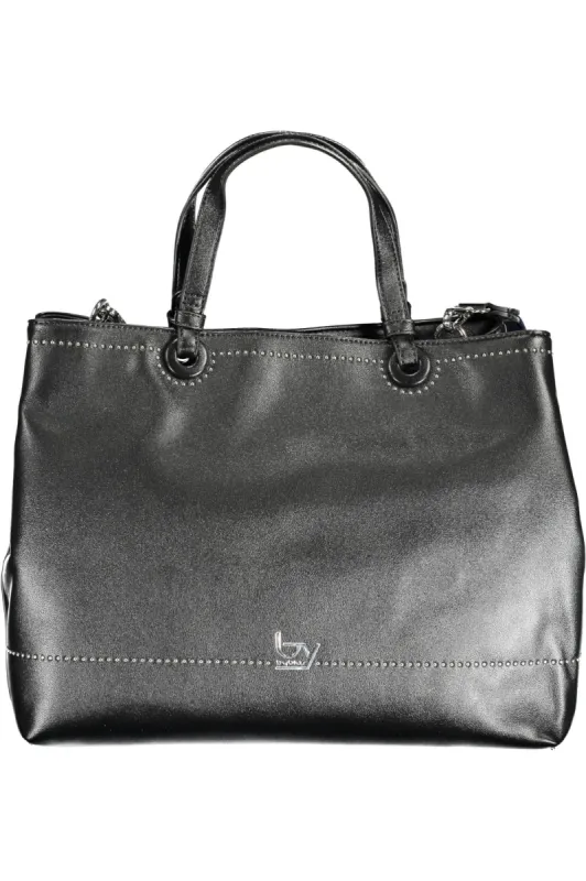Black Polyethylene Women Handbag sold by Louxly