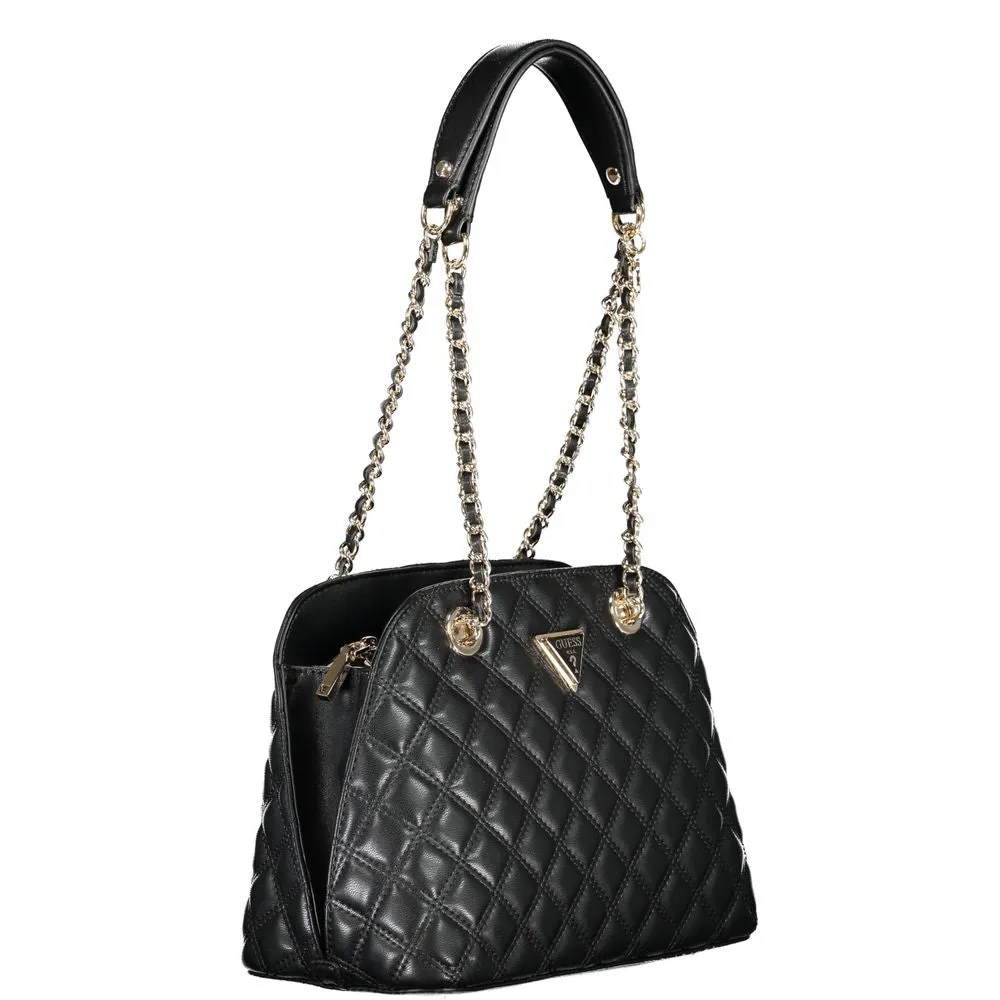 Black Polyethylene Handbag sold by Louxly product image thumbnail 3