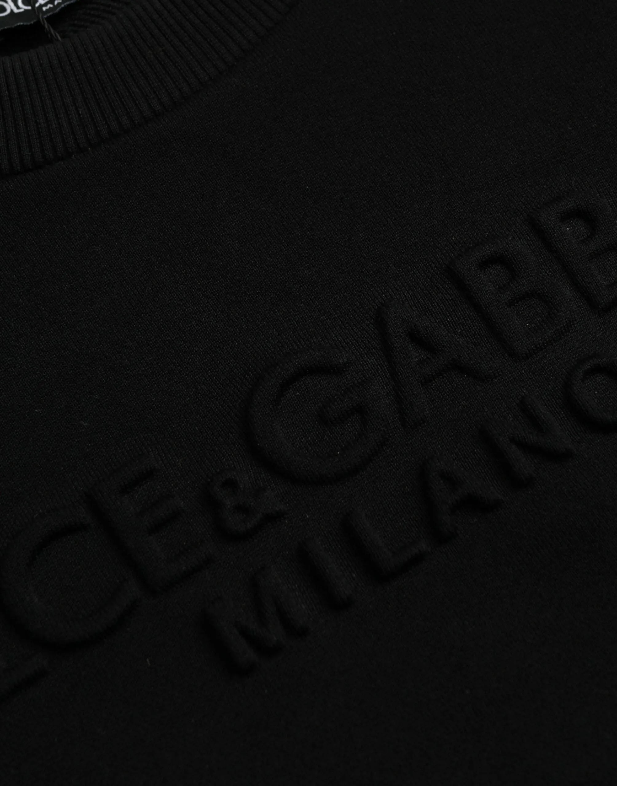 Black Cotton Long Sleeves Sweatshirt Sweater sold by Louxly product image thumbnail 4