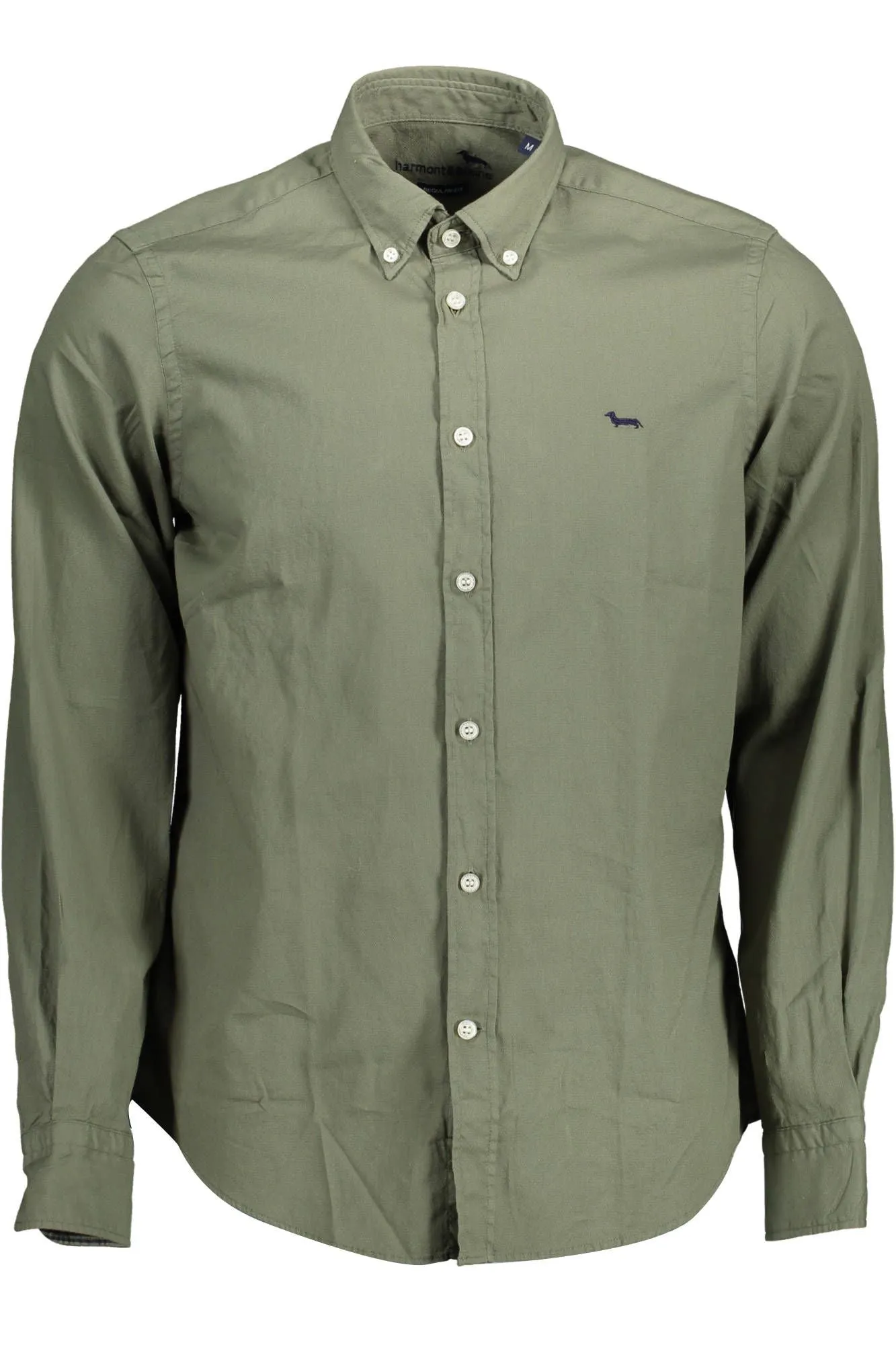 Green Cotton Men Shirt sold by Louxly