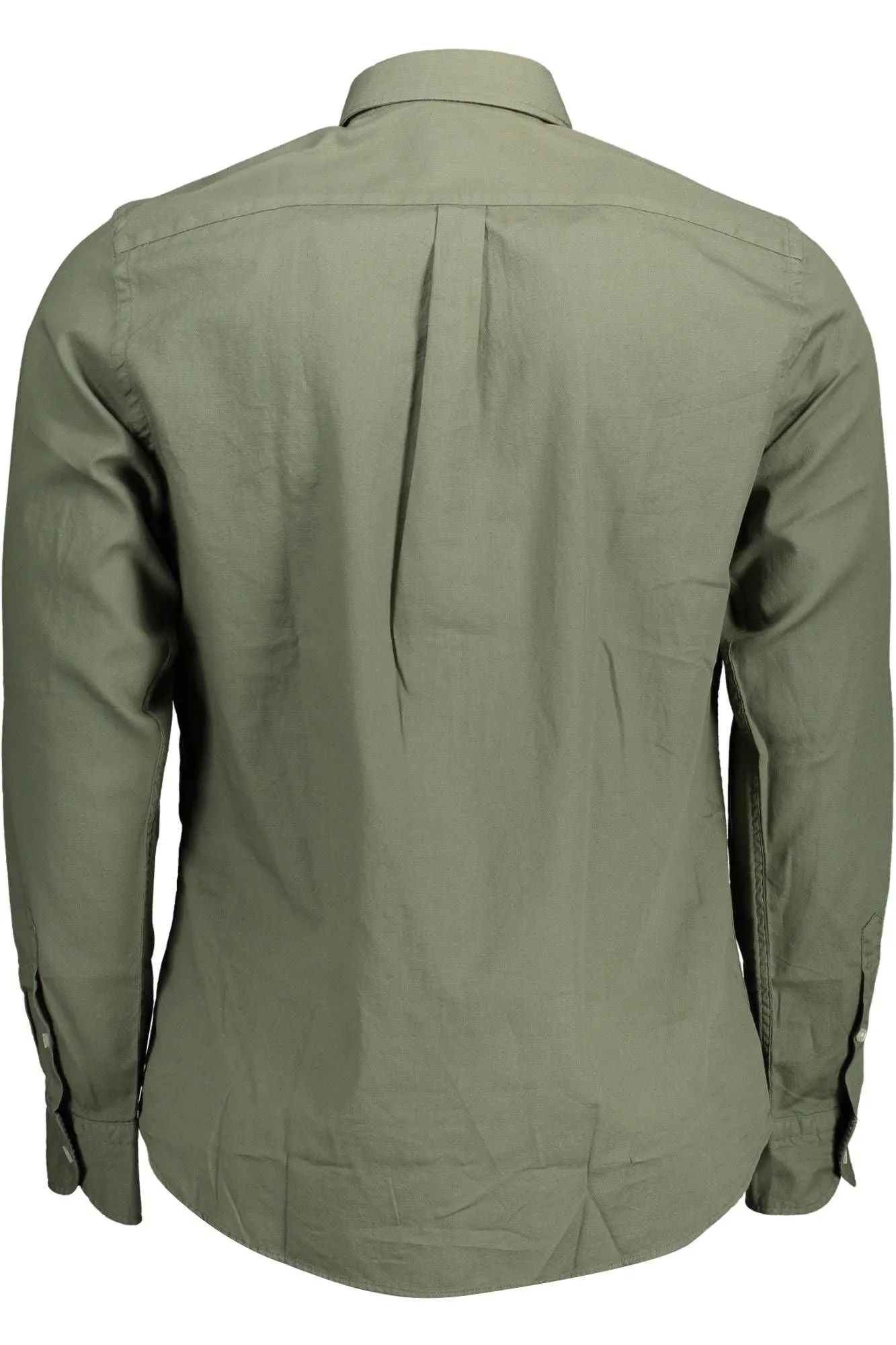 Green Cotton Men Shirt sold by Louxly product image thumbnail 2