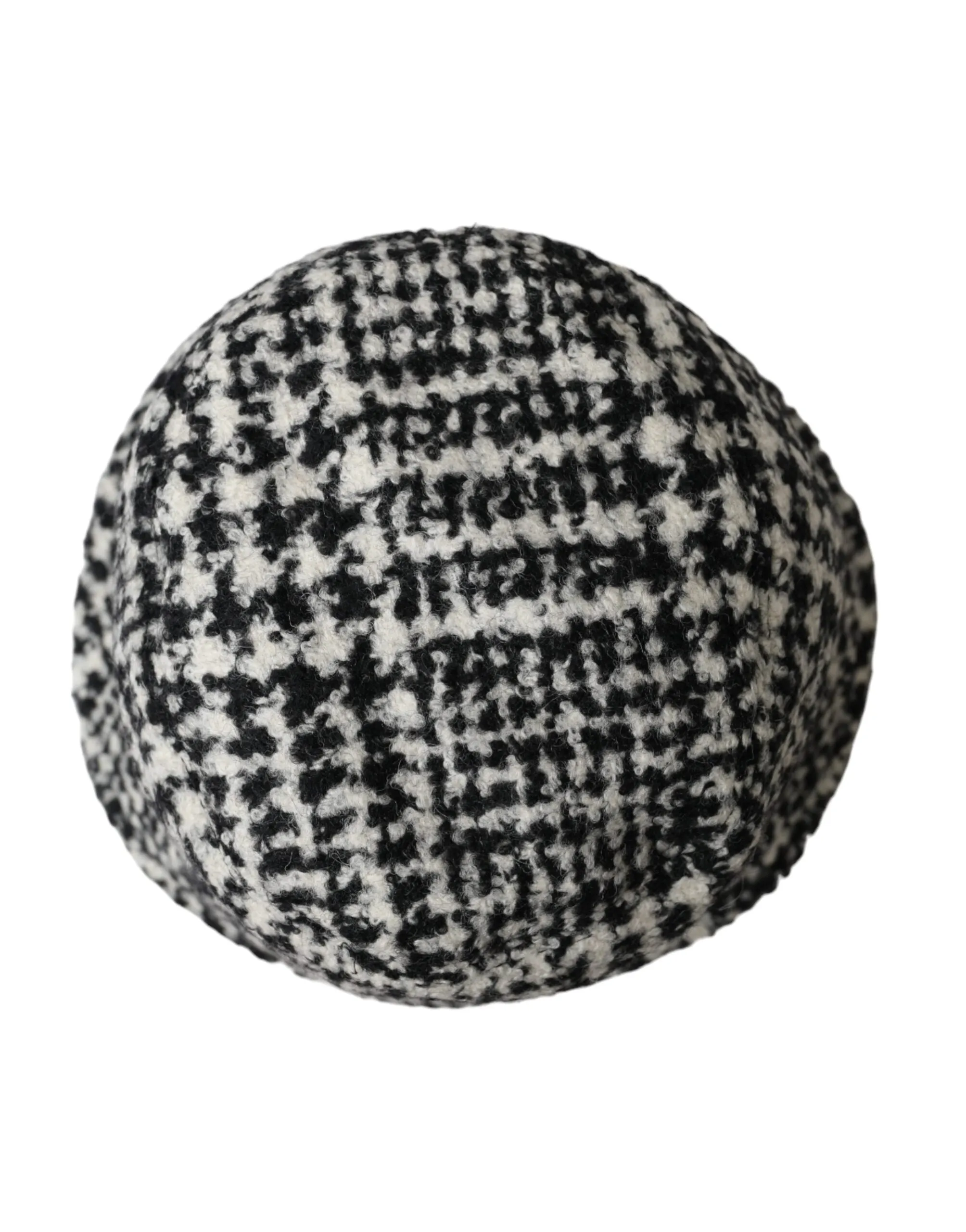 Black White Tweed Wool Bucket Hat Men sold by Louxly product image thumbnail 5