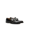 Elegant Leather Flat Shoes in Timeless Black sold by Louxly