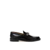 Elegant Leather Flat Shoes in Timeless Black sold by Louxly