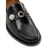 Elegant Leather Flat Shoes in Timeless Black sold by Louxly