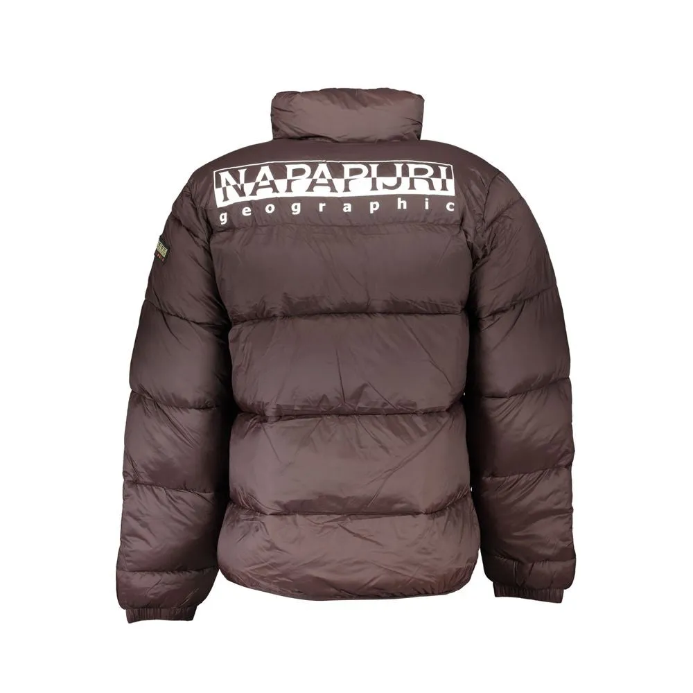 Brown Polyamide Men Jacket sold by Louxly product image thumbnail 2