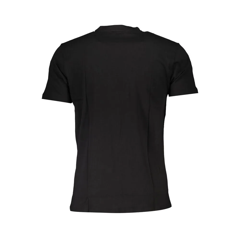Black Cotton T-Shirt sold by Louxly product image thumbnail 2