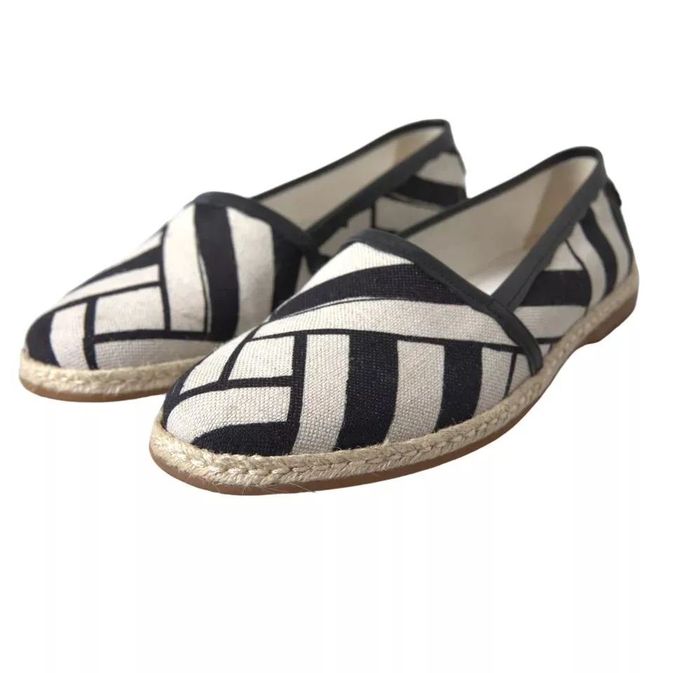 Elegant Striped Leather Espadrilles sold by Louxly product image thumbnail 5