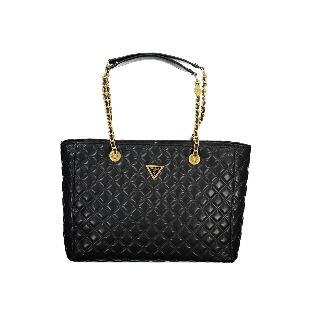 Black Polyethylene Handbag sold by Louxly