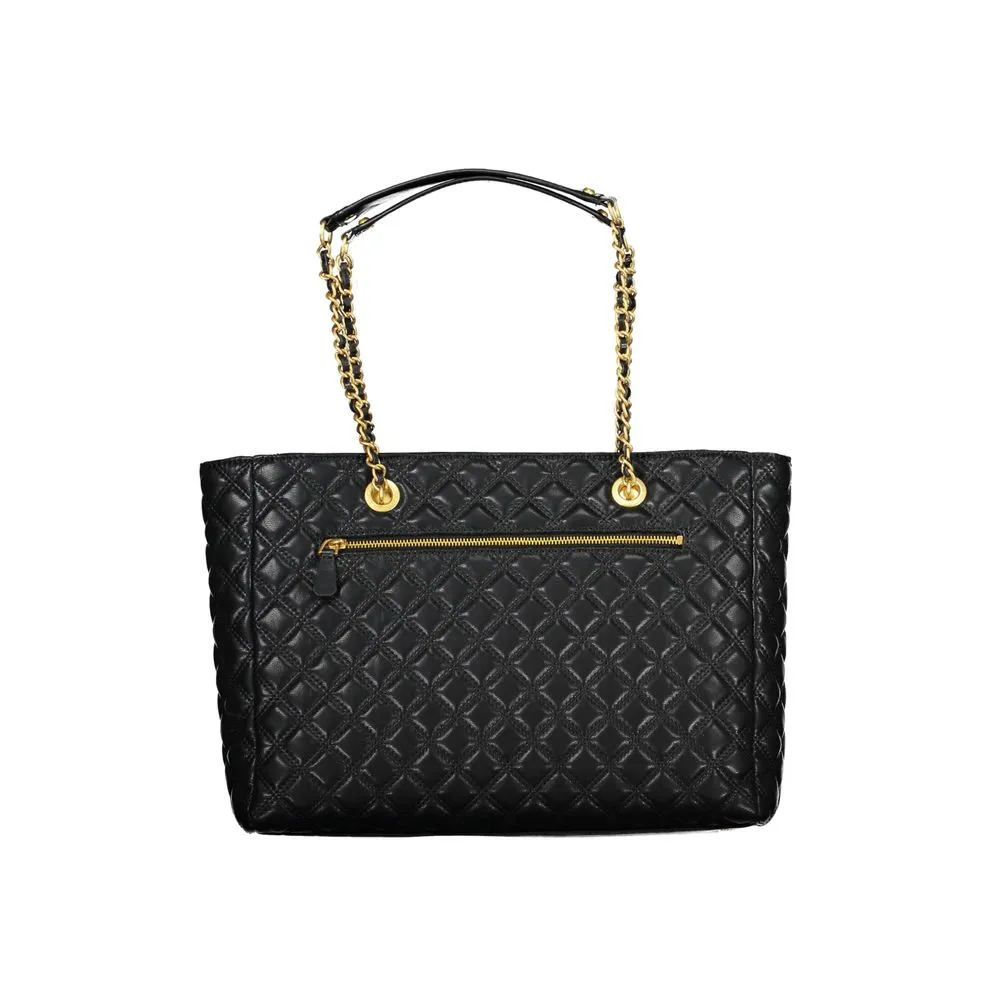 Black Polyethylene Handbag sold by Louxly product image thumbnail 2