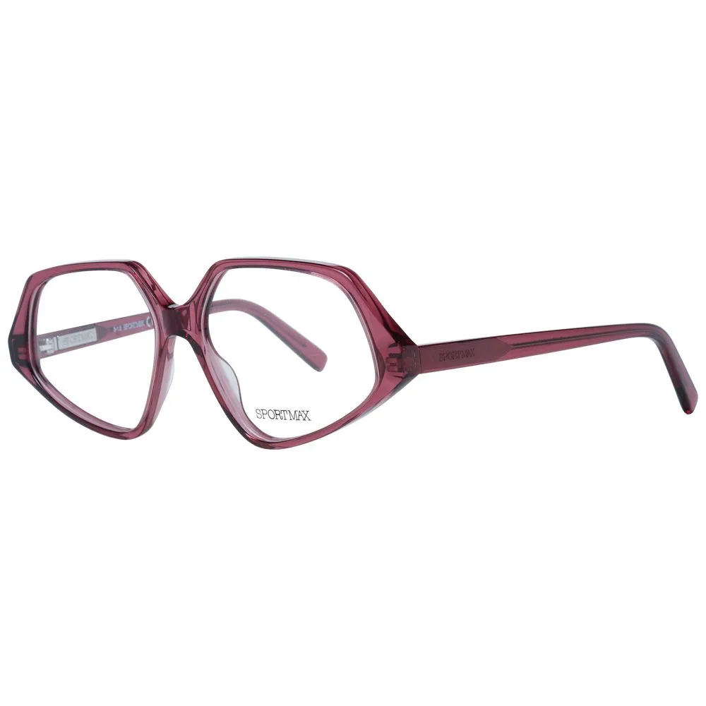 Burgundy Women Optical Frames sold by Louxly