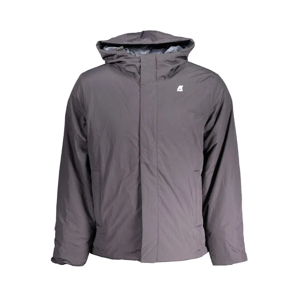 Black Polyamide Jacket sold by Louxly