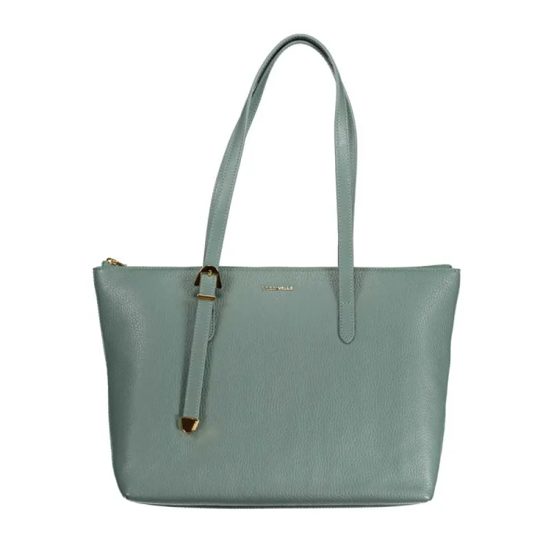 Green Leather Handbag sold by Louxly