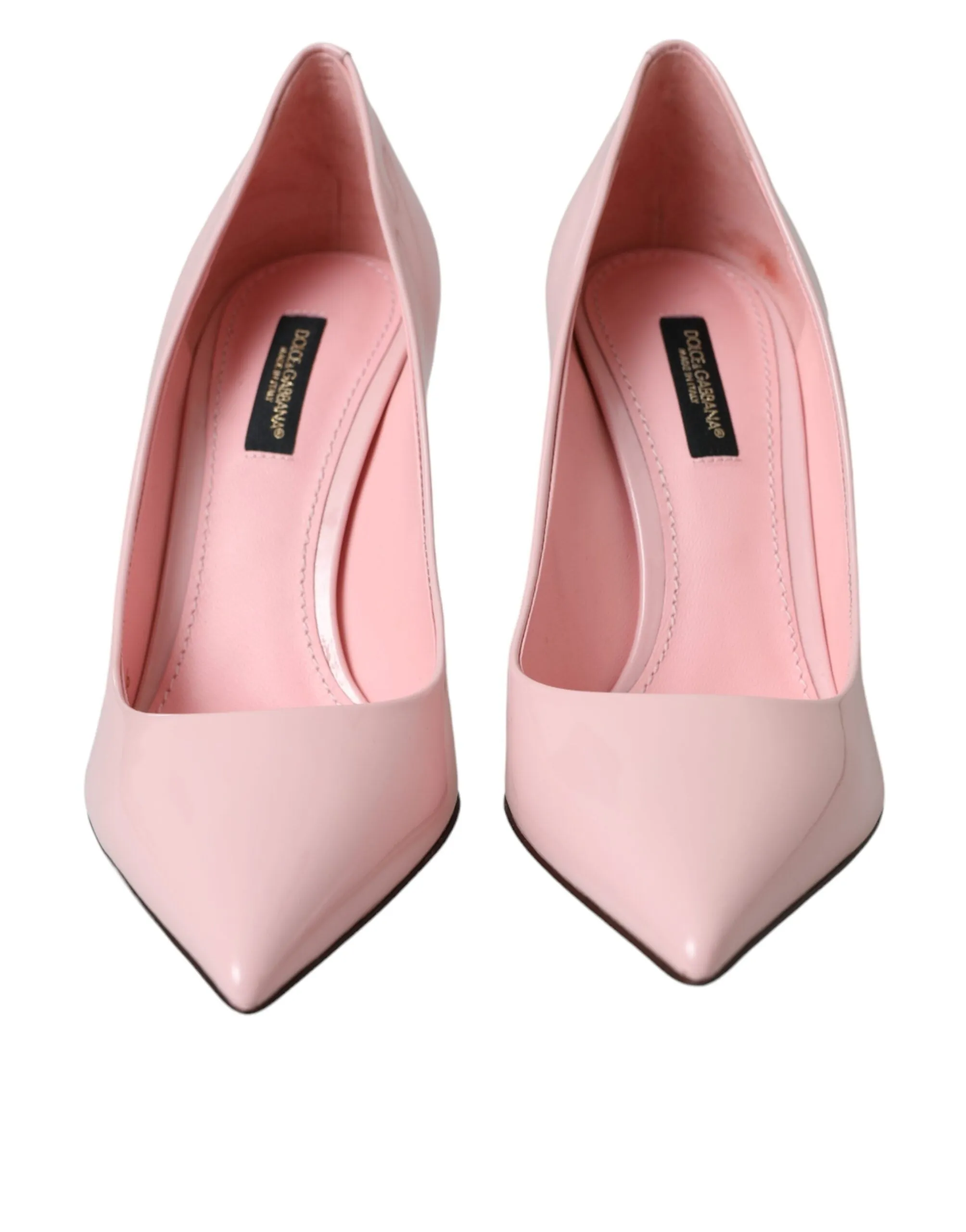 Light Pink Patent Leather Pump Heels Shoes sold by Louxly product image thumbnail 2