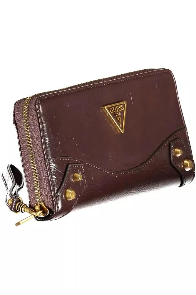 Brown Polyethylene Women Wallet sold by Louxly product image thumbnail 3