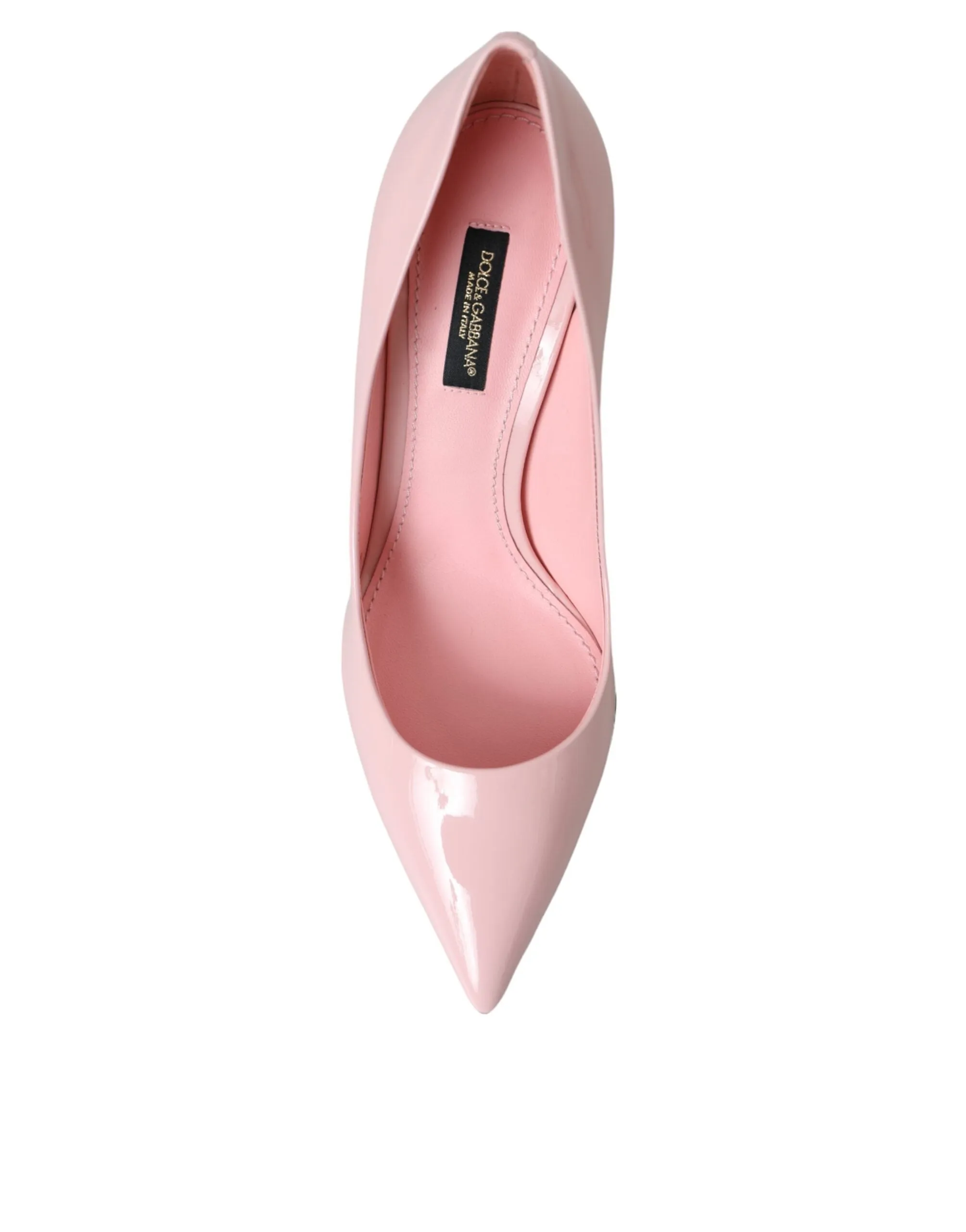 Light Pink Patent Leather Pump Heels Shoes sold by Louxly product image thumbnail 3