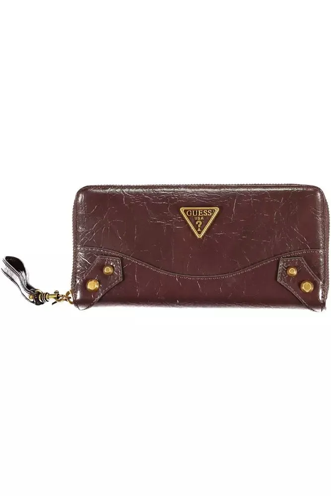 Brown Polyethylene Women Wallet sold by Louxly