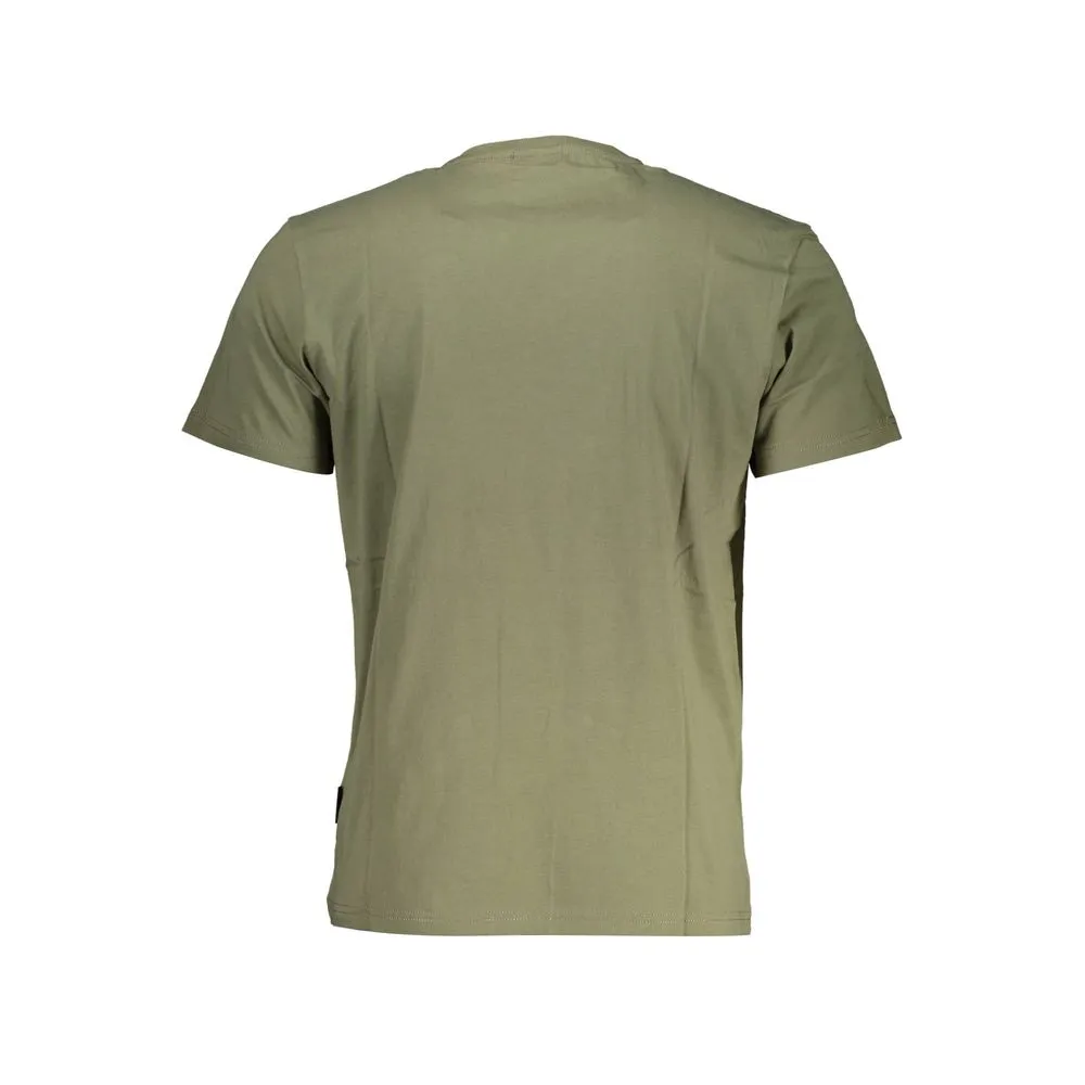 Green Cotton Men T-Shirt sold by Louxly product image thumbnail 2