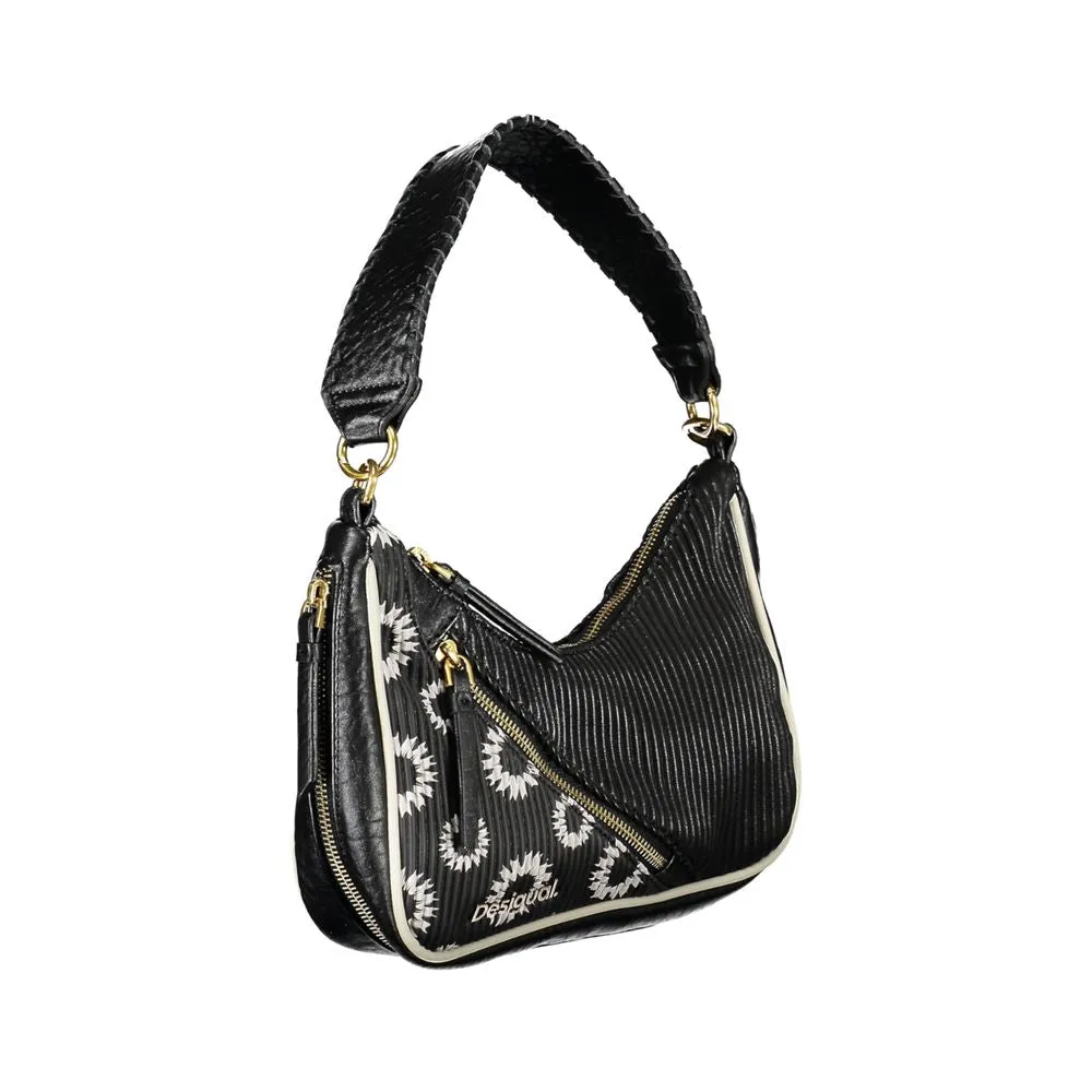 Black Polyethylene Handbag sold by Louxly product image thumbnail 3