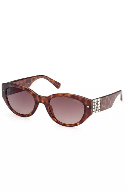 Brown Injected Women Sunglass sold by Louxly