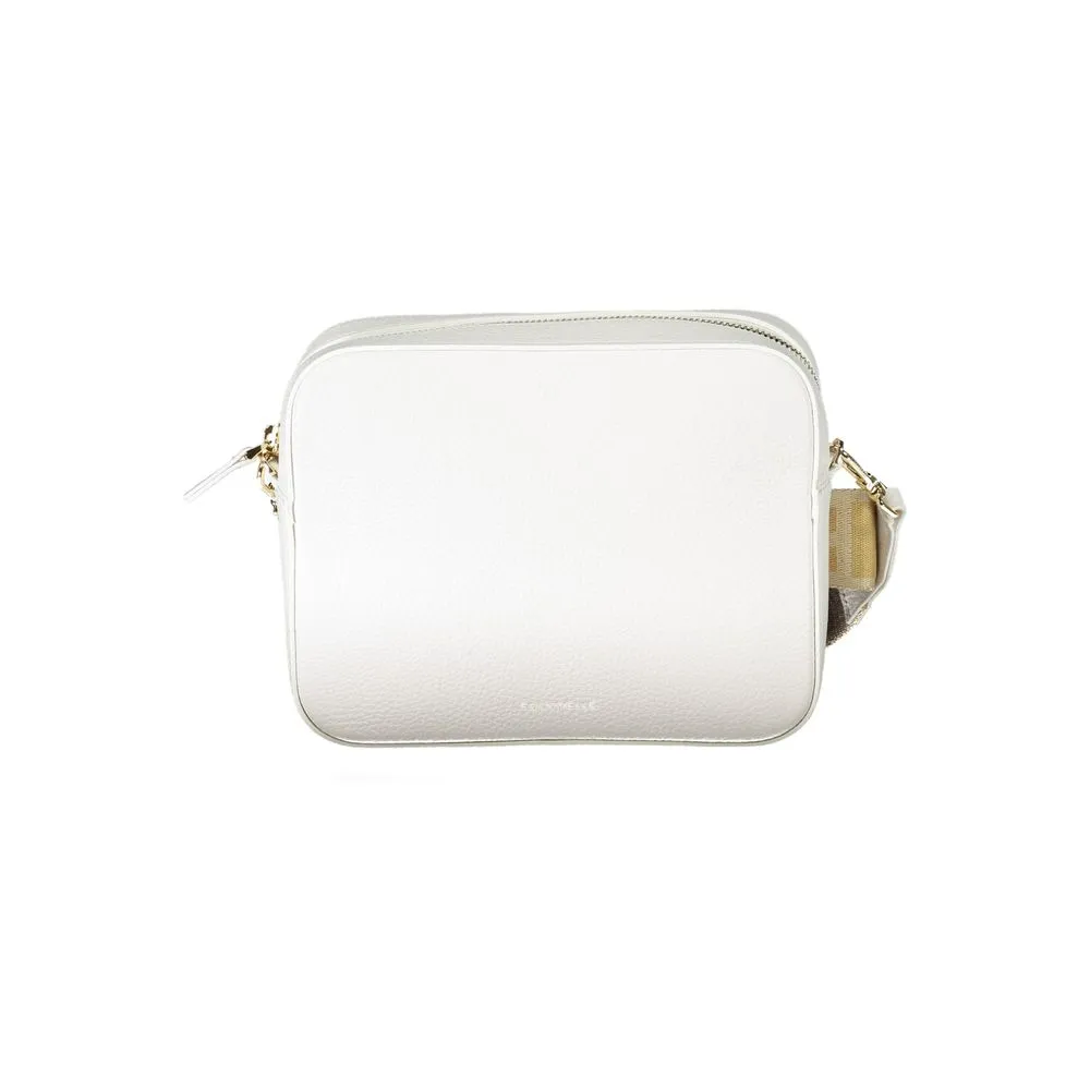 White Leather Handbag sold by Louxly