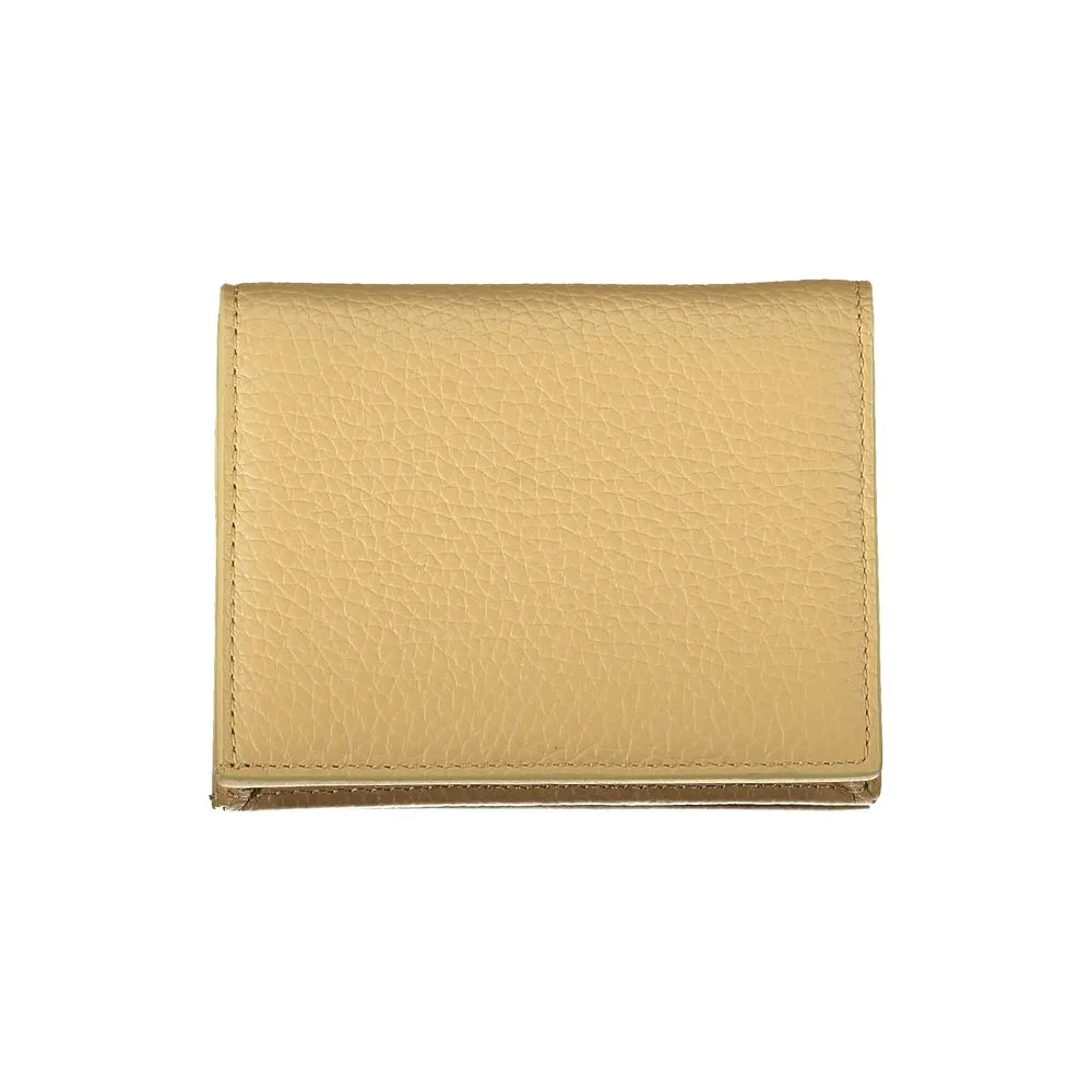 Beige Leather Wallet sold by Louxly product image thumbnail 2