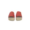 Red Calf Leather Women Sandal sold by Louxly