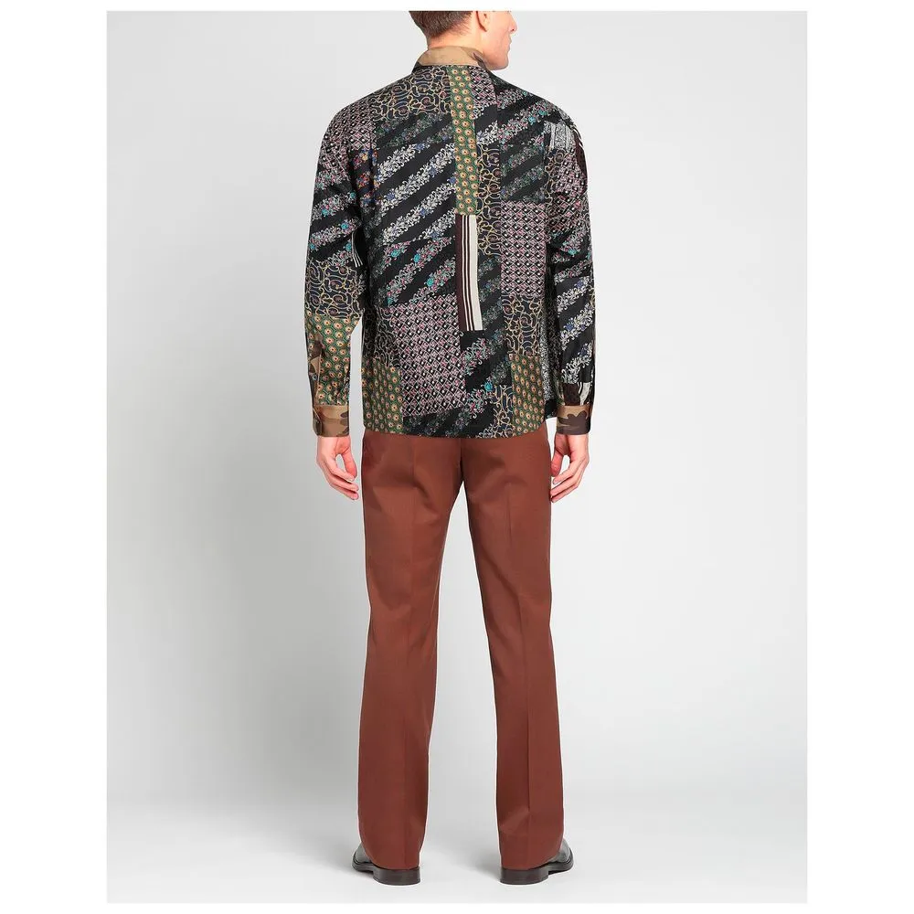 Elegant Multicolor Silk Men's Shirt sold by Louxly product image thumbnail 3