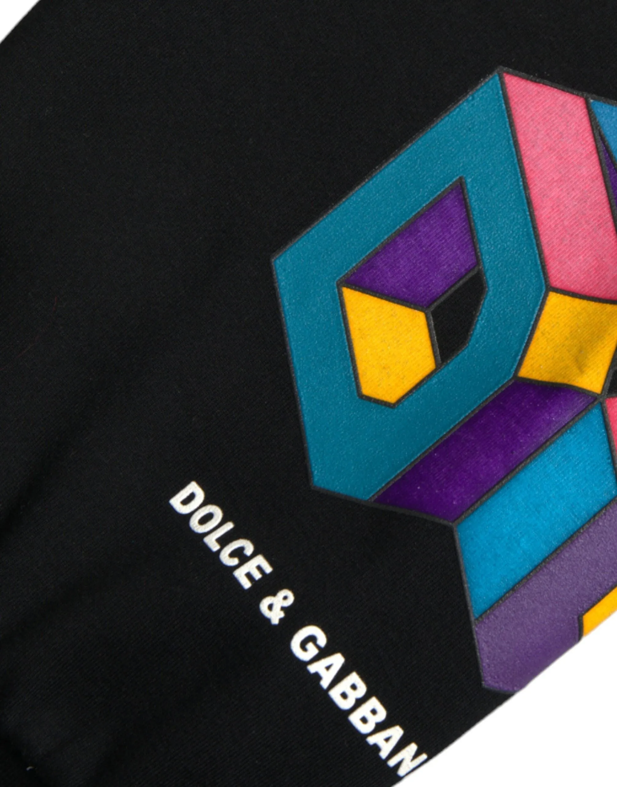 Black Logo Cotton Jogger Sweatpants Pants sold by Louxly product image thumbnail 4