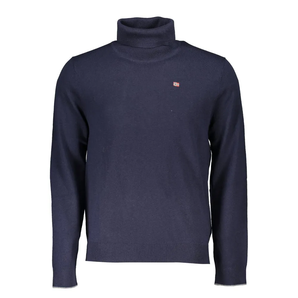 Blue Fabric Men Sweater sold by Louxly