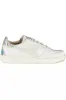 White Leather Women Sneaker sold by Louxly