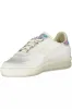White Leather Women Sneaker sold by Louxly