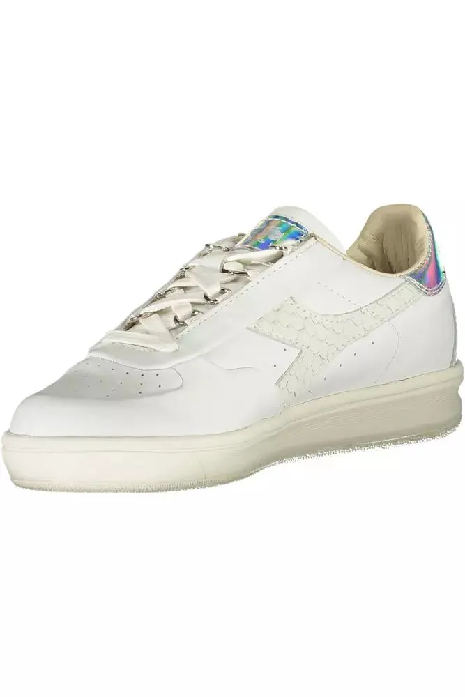 White Leather Women Sneaker sold by Louxly product image thumbnail 3