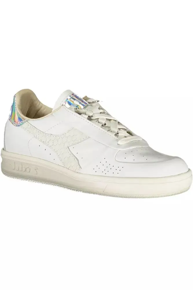White Leather Women Sneaker sold by Louxly product image thumbnail 2